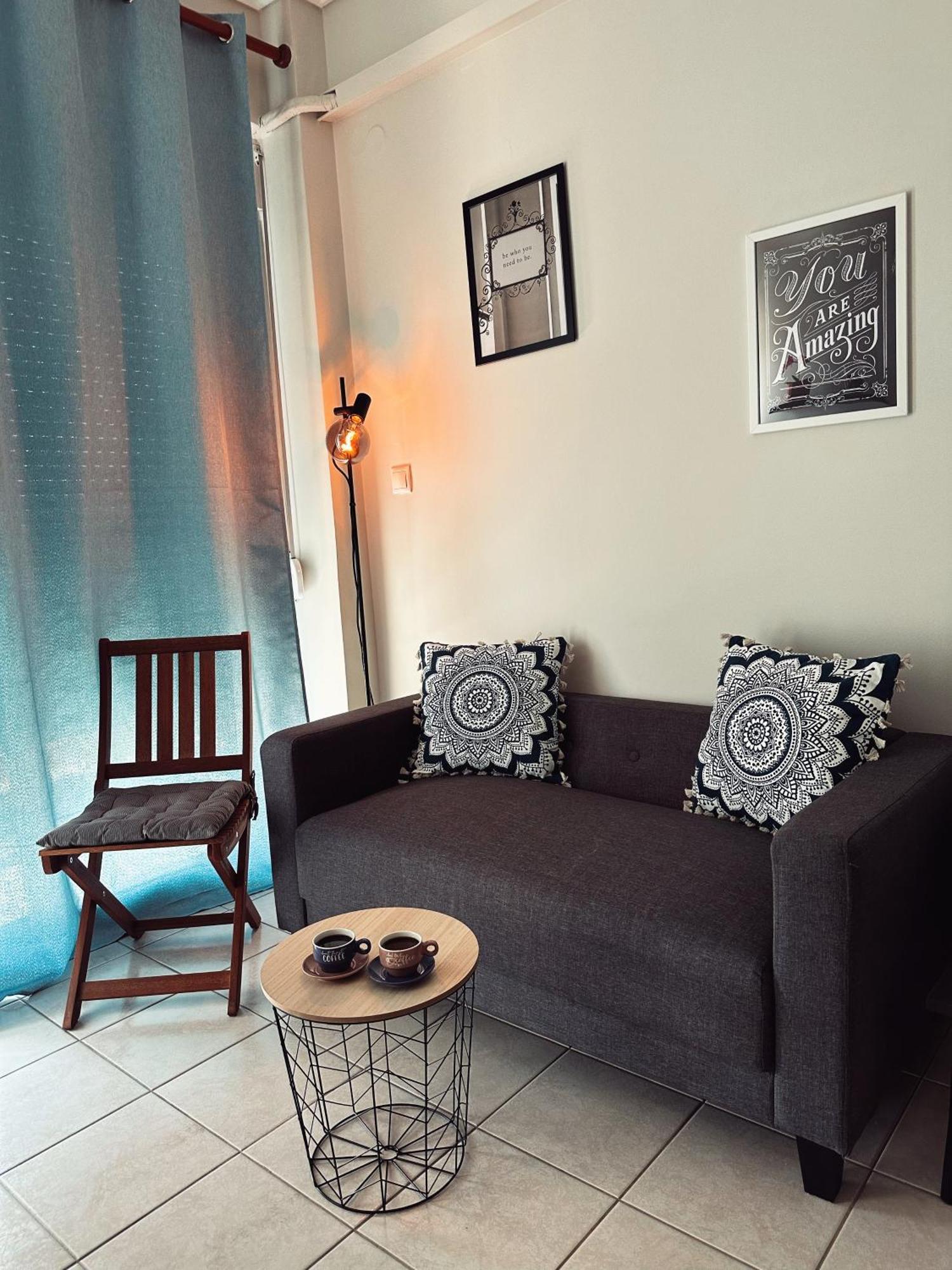 Homely Flat Near Airport Thessaloniki Exterior photo